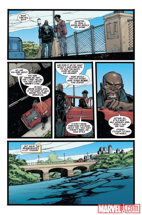 NEW AVENGERS: LUKE CAGE #3 preview art by Eric Canete