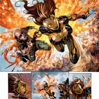 Silver Surfer (2011) #4 preview art by Harvey Tolibao