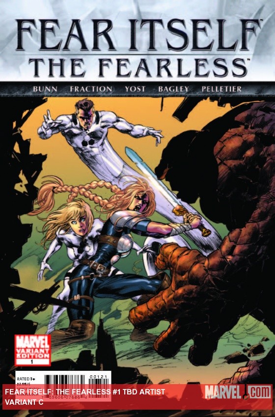 Fear Itself: The Fearless (2011) #1 (Tbd Artist Variant C)