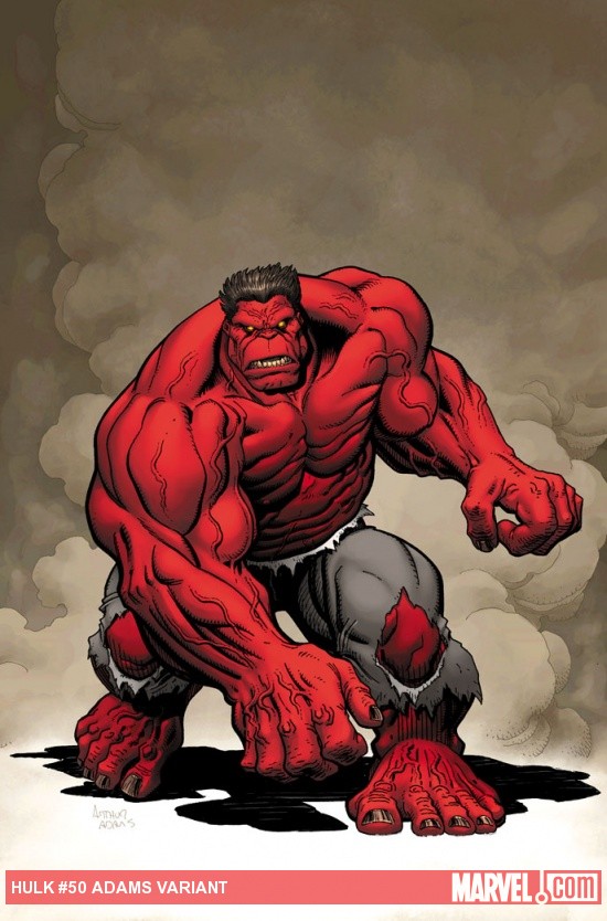 Hulk #50 variant art cover by Arthur Adams
