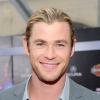Chris Hemsworth on the Avengers red carpet