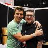 C2E2 2012: Ryan Penagos Poses with John Barrowman