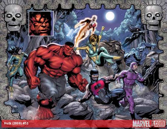 Hulk (2008) #53 preview art by Dale Eaglesham