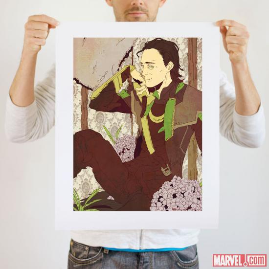 Jot Prince Nouveau Print