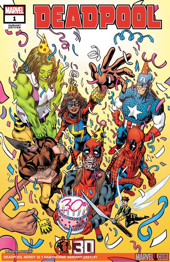 Deadpool Nerdy 30 (2021) #1 (Variant)