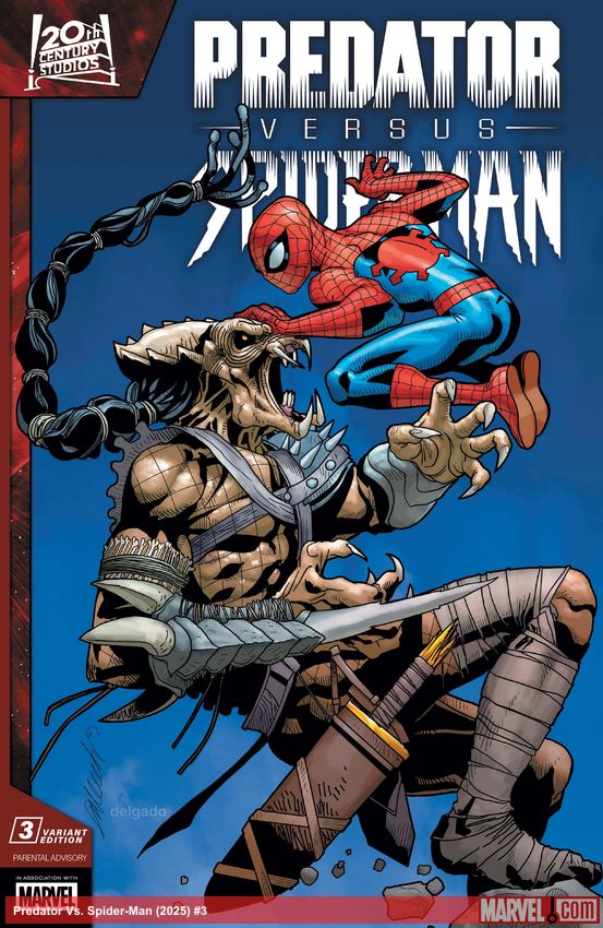Predator Vs. Spider-Man (2025) #3 (Variant)