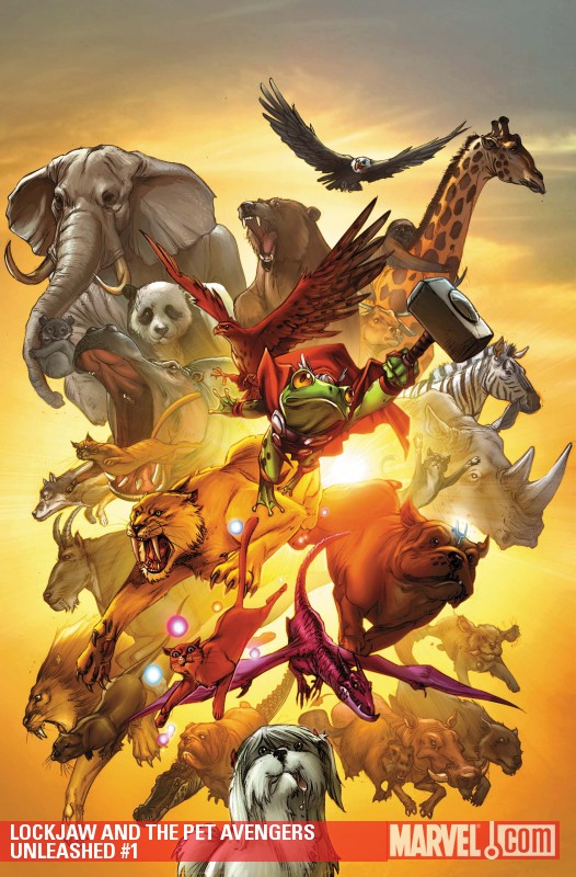 Lockjaw and the Pet Avengers Unleashed (2010) #1