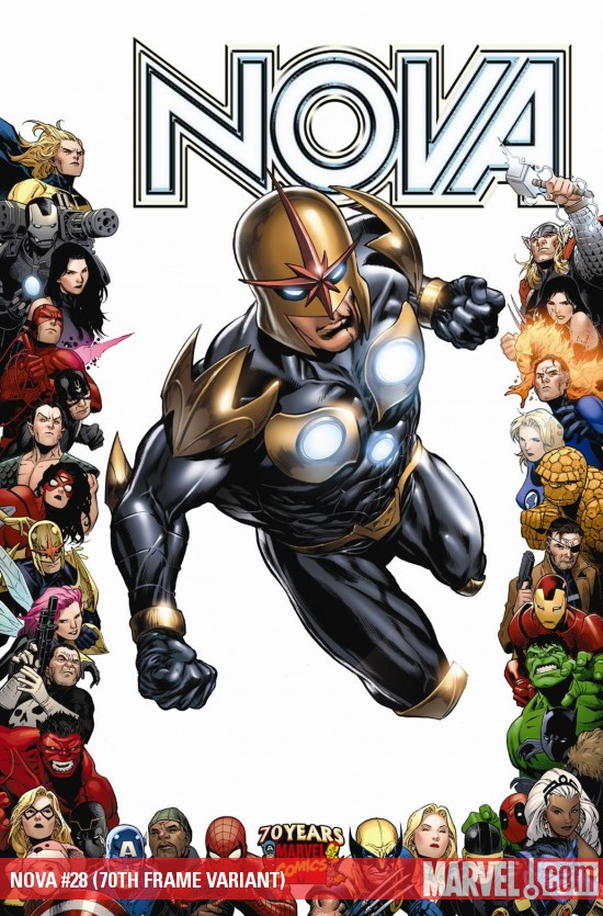 Nova (2007) #28 (70TH FRAME VARIANT)