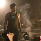 Tony Stark, forging the Mark I armor