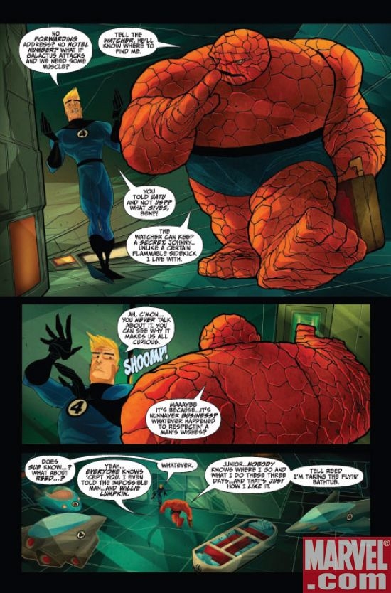 Fantastic Four:Isla De La Muerte #1, page 3 (English)