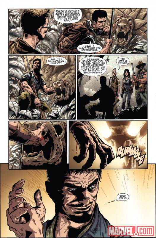 IRON MAN NOIR #1  preview art by Manuel Garcia