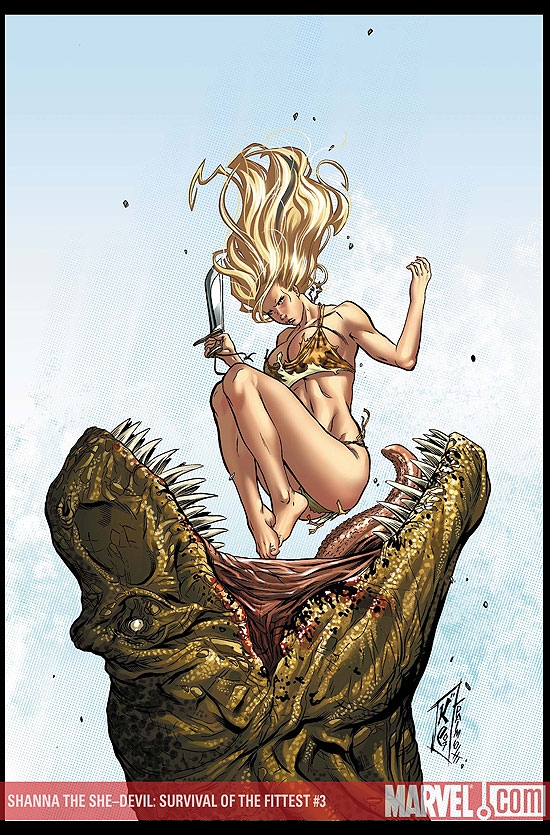 SHANNA THE SHE DEVIL: SURVIVAL OF THE FITTEST #3