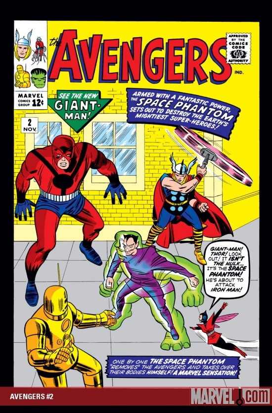 AVENGERS #2 COVER