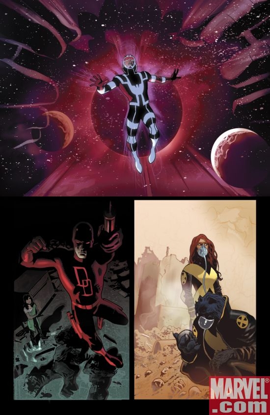 ETERNALS #1 preview art