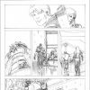 HAWKEYE & MOCKINGBIRD #4 pencil art by David Lopez 3