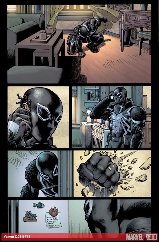 Venom #18 preview art by Lan Medina