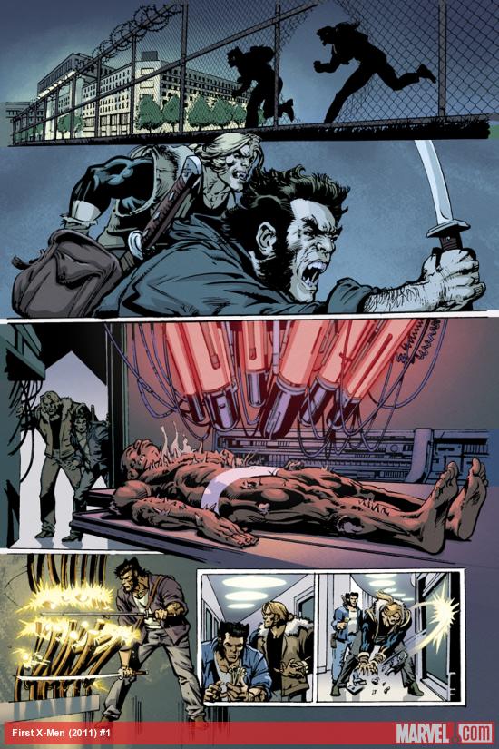 First X-Men #1 preview art by Neal Adams