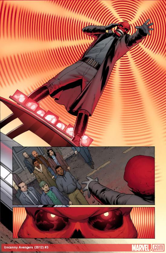 Uncanny Avengers #3 preview art by John Cassaday
