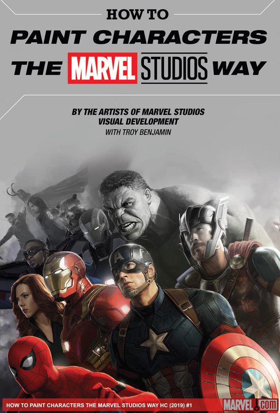 How To Paint Characters The Marvel Studios Way (Hardcover)
