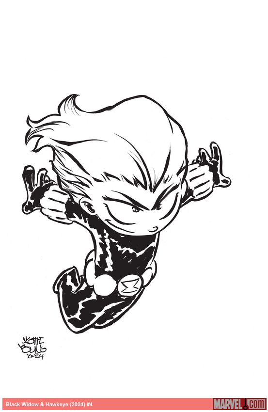 Black Widow & Hawkeye (2024) #4 (Variant)