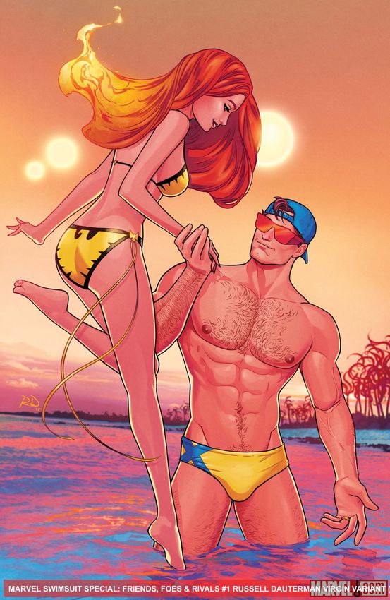 MARVEL SWIMSUIT SPECIAL: FRIENDS, FOES & RIVALS (2025) #1 (Variant)