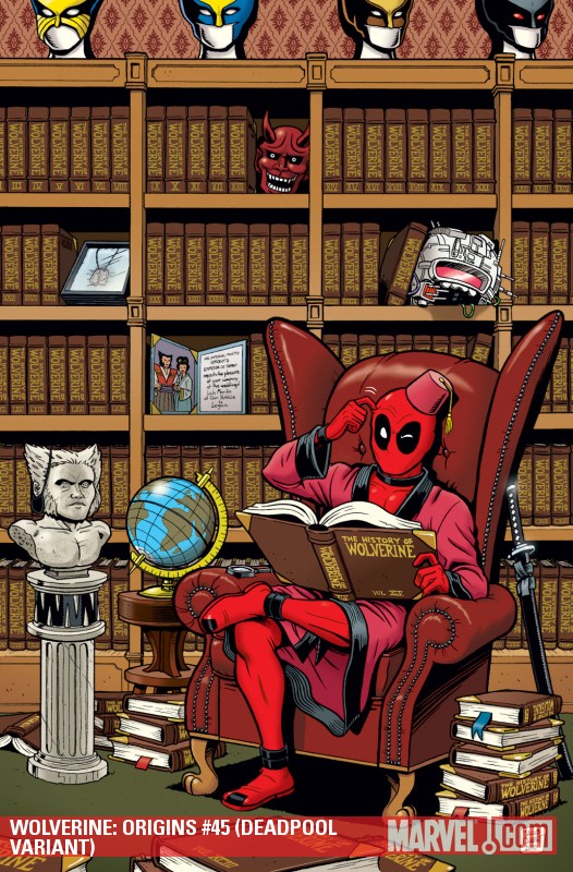 Wolverine Origins (2006) #45 (DEADPOOL VARIANT)