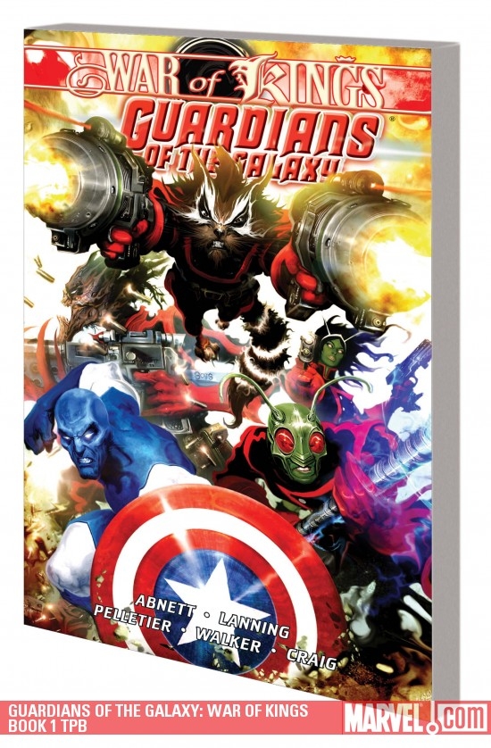 GUARDIANS OF THE GALAXY: WAR OF KINGS BOOK 1 TPB