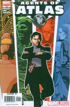 AGENTS OF ATLAS #1 (2006) cover by Tomm Coker