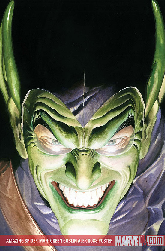 GREEN GOBLIN BY ALEX ROSS POSTER (2008)