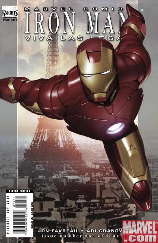 IRON MAN: VIVA LAS VEGAS #1 (of 4) SECOND PRINTING VARIANT