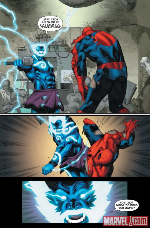 WORLD WAR HULKS: SPIDER-MAN VS. THOR #2 preview art by Jorge Molina