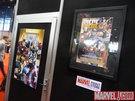 The Marvel Print Store: Avengers and Siege Prints at C2E2 2010