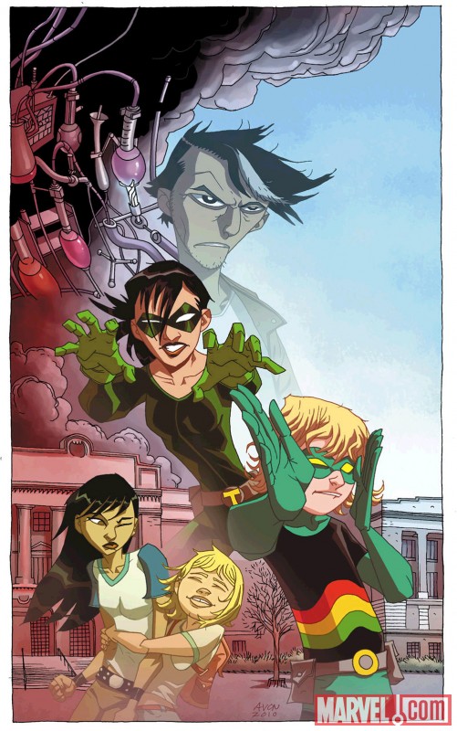 TAKIO preview art by Michael Avon Oeming
