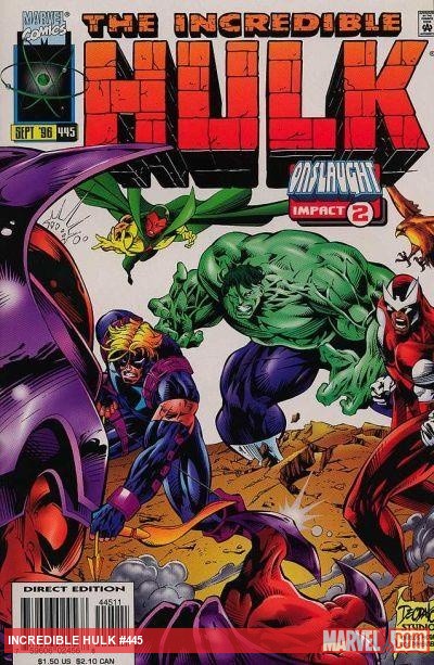 Incredible Hulk #445 cover