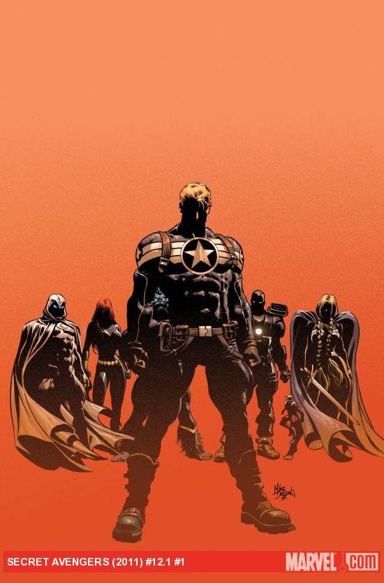 Secret Avengers #12.1 cover by Mike Deodato