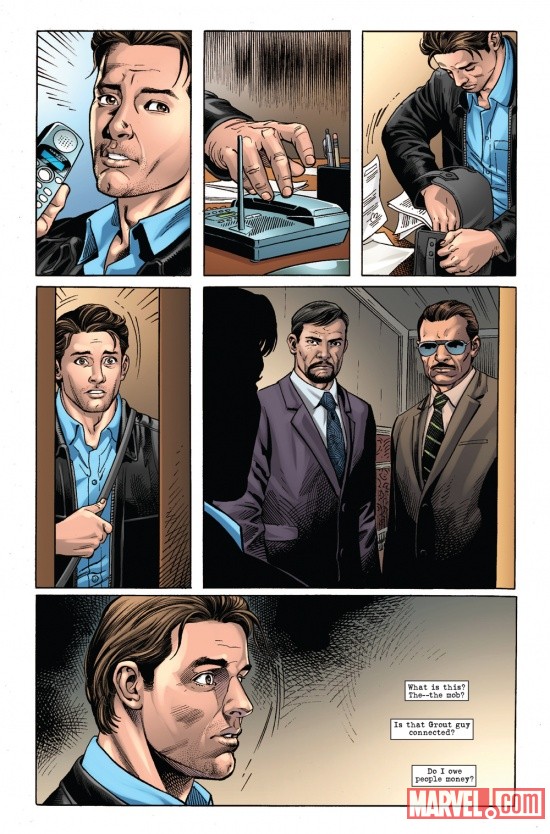 Castle: Richard Castle's Deadly Storm preview page by Lan Medina 
