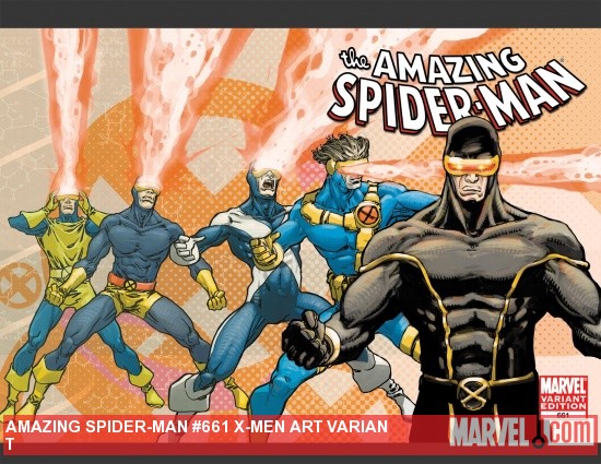 Amazing Spider-Man (1999) #661 X-Men Art Variant