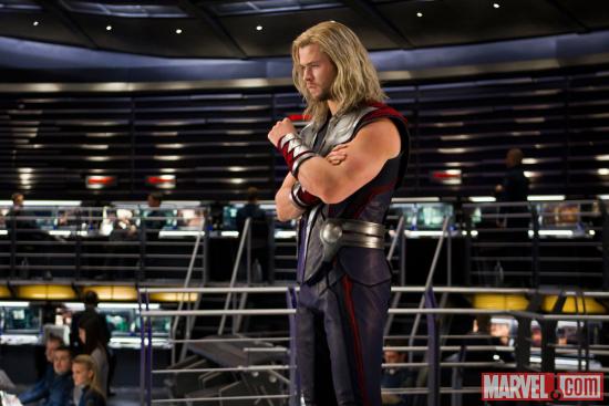 Chris Hemsworth as Thor in 'Marvel's The Avengers'