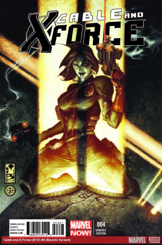 Cable and X-Force (2012) #4 (Bianchi Variant)