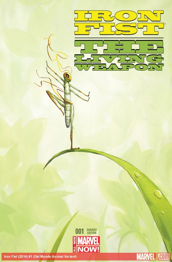 Iron Fist: The Living Weapon (2014) #1 (Del Mundo Animal Variant)