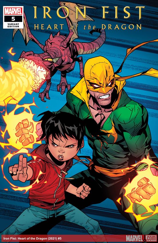 Iron Fist: Heart of the Dragon (2021) #5 (Variant)