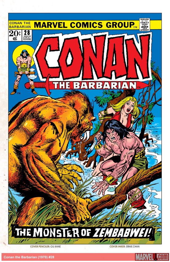 Conan the Barbarian (1970) #28