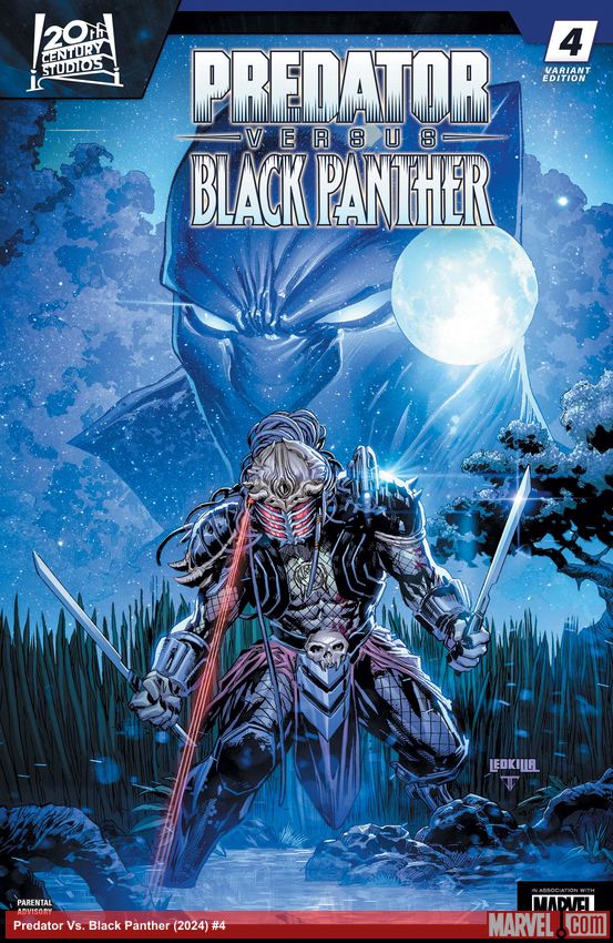 Predator Vs. Black Panther (2024) #4 (Variant)