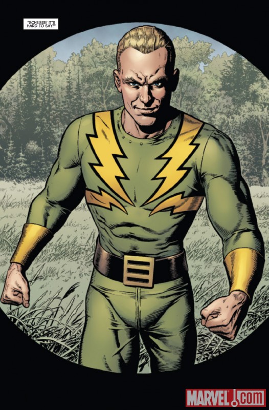 THE TWELVE: SPEARHEAD #1 Art by Chris Weston