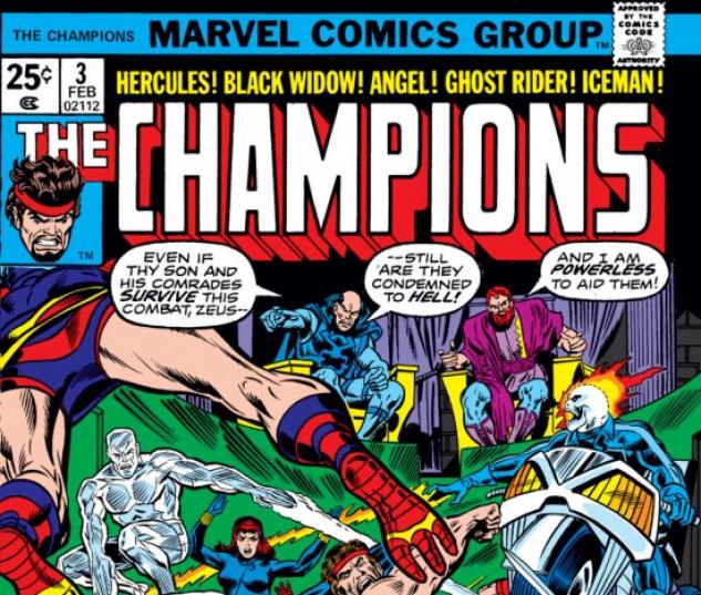 CHAMPIONS #3 COVER