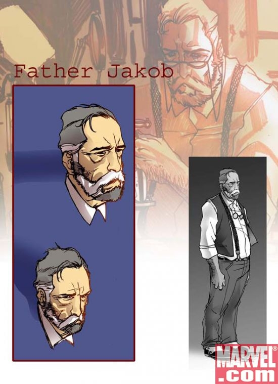 Father Jakob design by Carmine Di Giandomenico