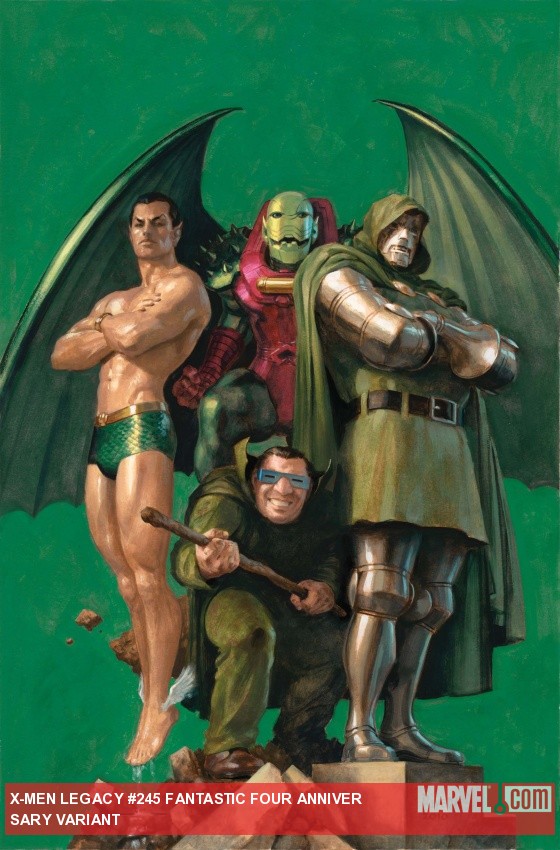 X-Men Legacy (2008) #245 (Ff 50th Anniversary Variant)