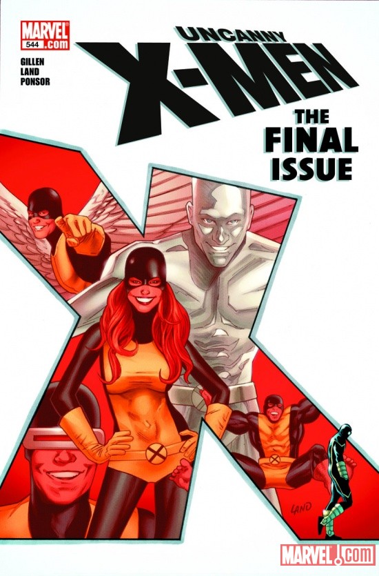 Uncanny X-Men #544 Cover by Greg Land