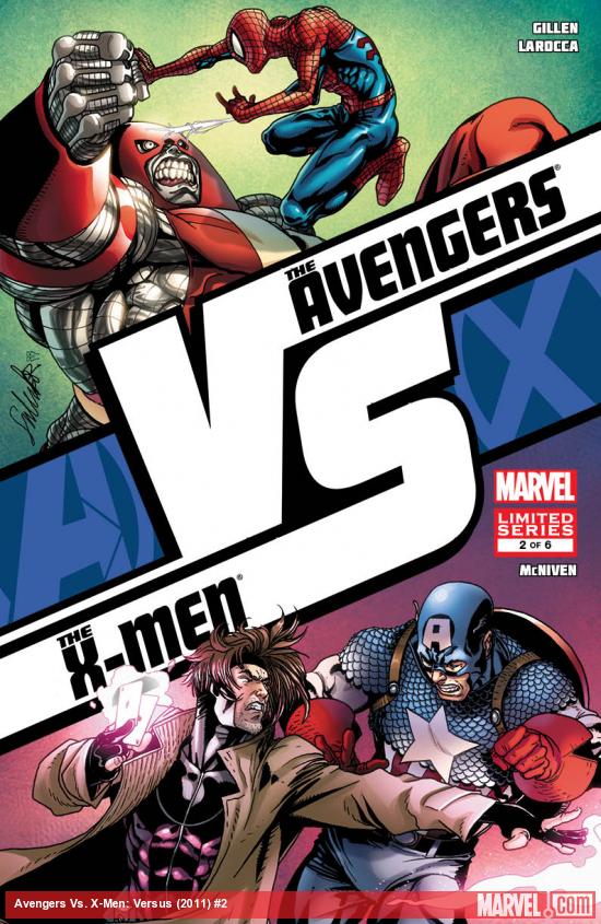 AVX: VS #2 cover art by Salvador Larroca