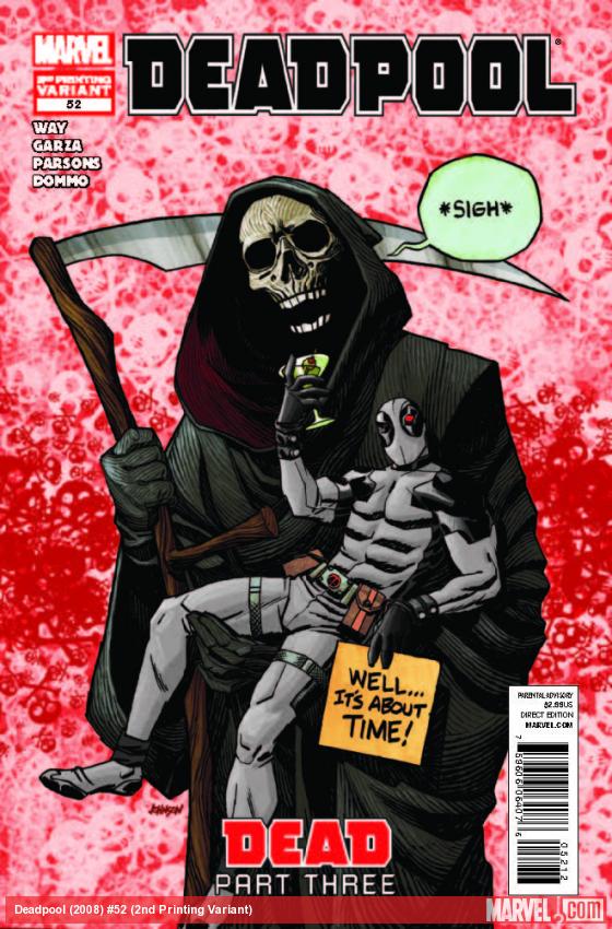 Deadpool (2008) #52 (2nd Printing Variant)